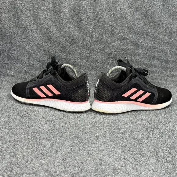 Adidas Edge Lux 4 Running Shoes Women Size 9.5 Glow PInk Black Athletic Training - Picture 6 of 11